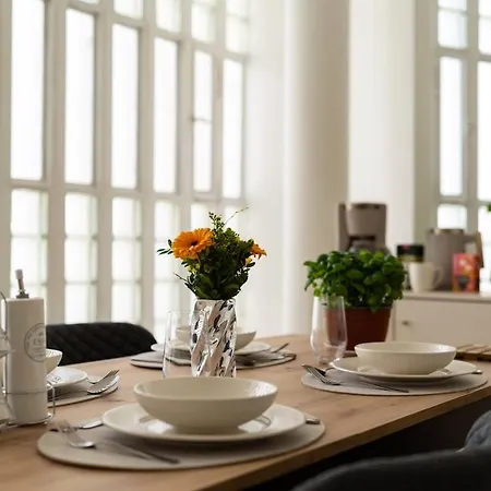 Apartmán Nahe Messe & Zentrum, Parkplatz Inklusive Norimberk